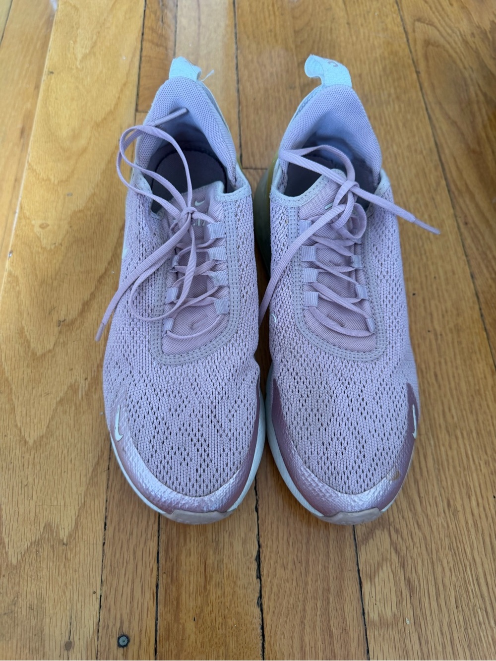 Nike Women's Lace-Up Athletic Sneakers - Mauve